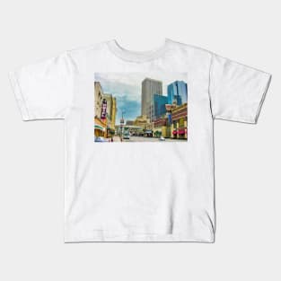 Minneapolis-9th and Hennepin-circa 2002 Kids T-Shirt